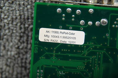 Leutron picport-color image frame grabber 11000 pci bus