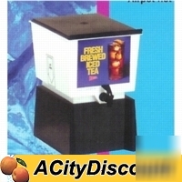New cecilware 3 gal. plastic iced tea dispenser