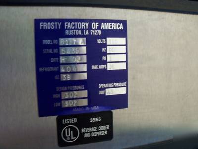 New frosty factory model 137A retails for over $4,200 