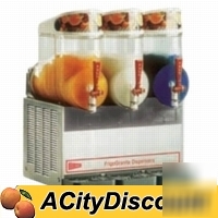 New margarita machine cecilware s/s granita dispenser
