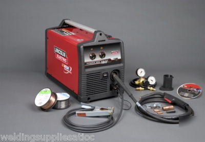 Lincoln power mig 180C mig welder pkg K2473-1 w/spoolgu