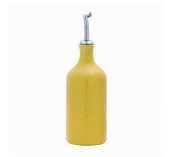 New citron yellow oil cruet - 0.45-qt