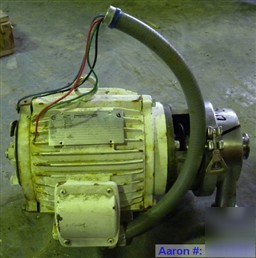 Used- waukesha cherry burrell centrifugal pump, model 2