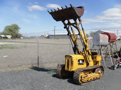 Oliver oc-46 crawler- track loader- tractor