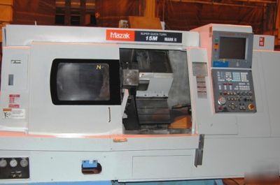 Mazak sqt-15M cnc turning center