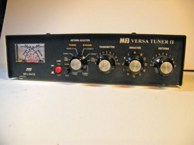 Mfj-941E versa tuner ii w/manual copy-works 