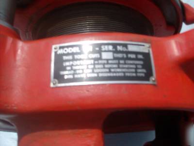 Ridgid 161 threader threading head 6 inch pipe 300, 700