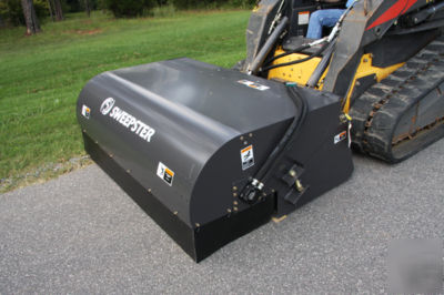 Sweepster hopper sweeper for skid steer free shipping