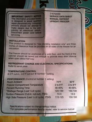 Imperial upright commercial heavy duty freezer