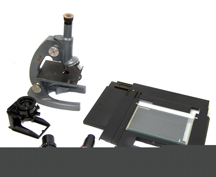 Lot bausch lomb microscope canon lens fich carrier