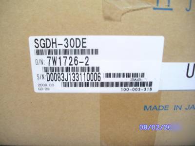 Yaskawa sigma ii sgdh-30DE ac servo drive ( )