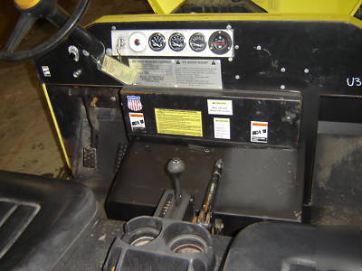 Maintenance vehicle fully loaded 