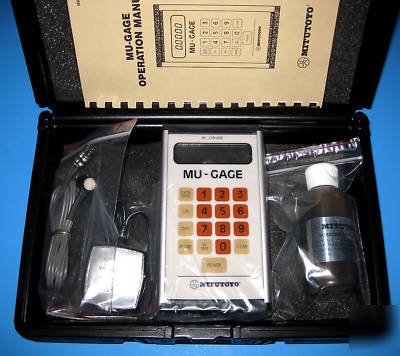 New mitutoyo mu gage ultrasonic thickness micrometer