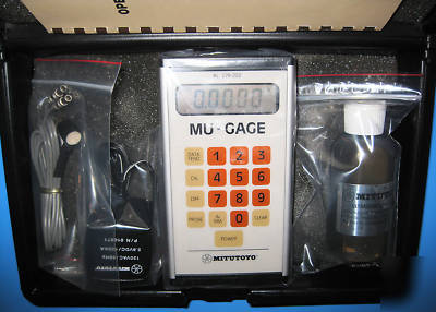 New mitutoyo mu gage ultrasonic thickness micrometer