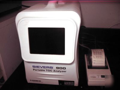 Sievers 900 portable toc analyzer