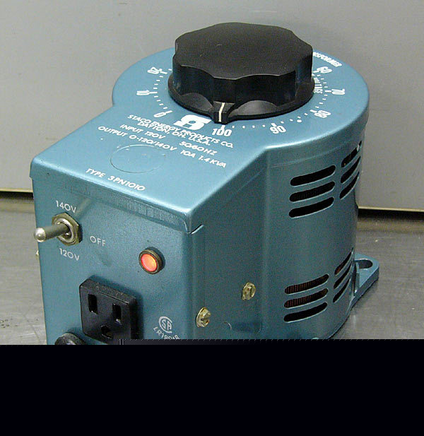 Staco 3PN variable autotransformer variac transformer