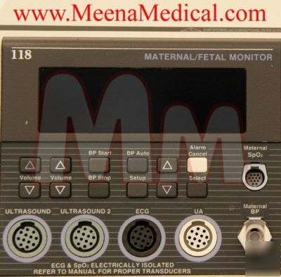 Corometrics fetal monitor model 118 