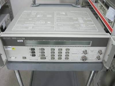 Hp/agilent 5361B-001-040 pulse/cw freq counter 20GHZ