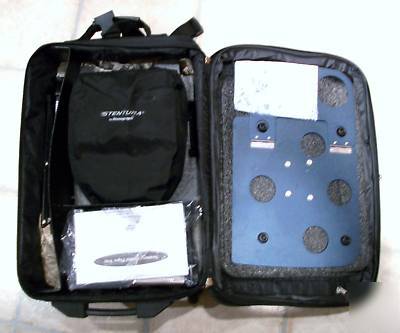 Stentura 8000 lx, tripod, case, accessories