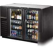 True glass door 24'' back bar cooler tbb-24GAL-48G