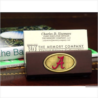 University of alabama business card holder