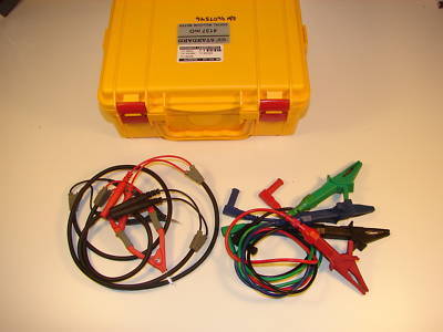 Battery powered digital milliohm meter milliohmmeter