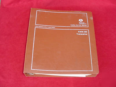 Collins original kwm-380 pro-mark service manual 