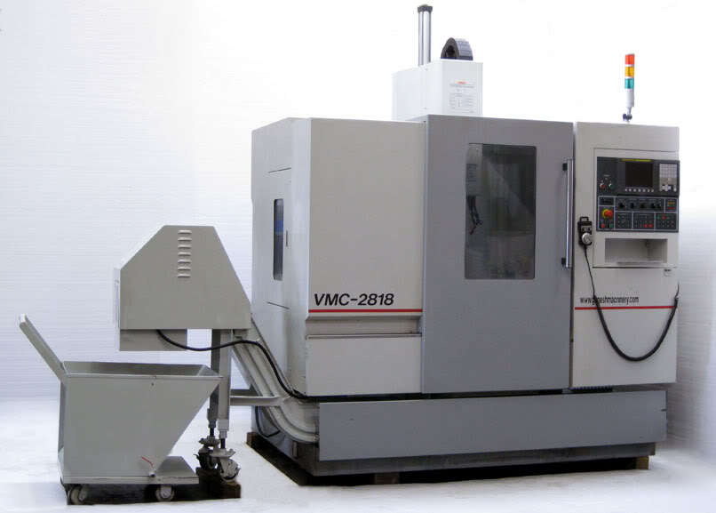 Ganesh vmc 2818 cnc vertical machining center 2007 mill