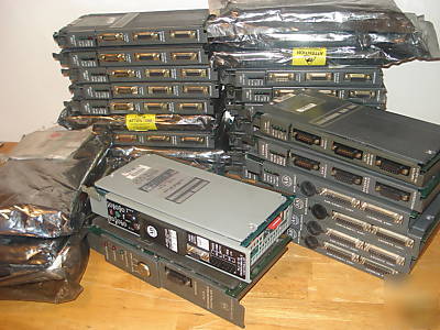 Lot of 24 allen bradley 1771 modules