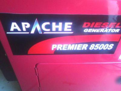 Used 8500 watt diesel silent generator 1YR warranty 