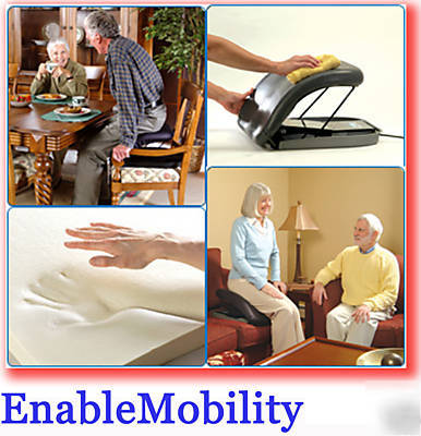 Electric power seat lifting cushion-portable chair lift
