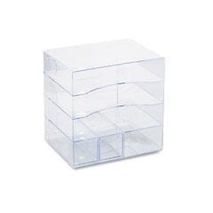Rubbermaid optimizers 4-way organizer with draw plastic