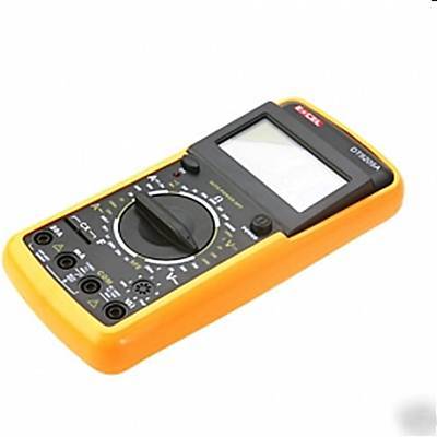 Digital multimeter xiole DT9205A yellow black large