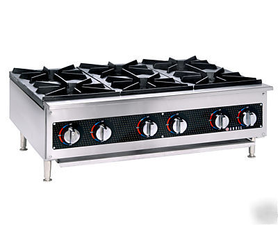 Nsf-commercial kitchen gas hot plate-36