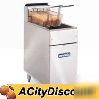 New imperial commercial 75LB. gas deep fat fryer