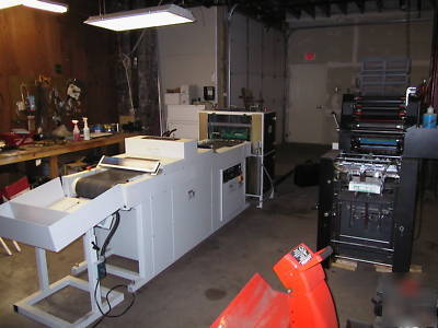 Fma uv coater 2006 model rcs 14 uvc only 431 hours