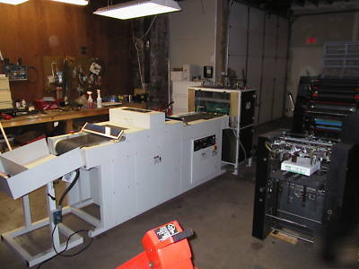 Fma uv coater 2006 model rcs 14 uvc only 431 hours