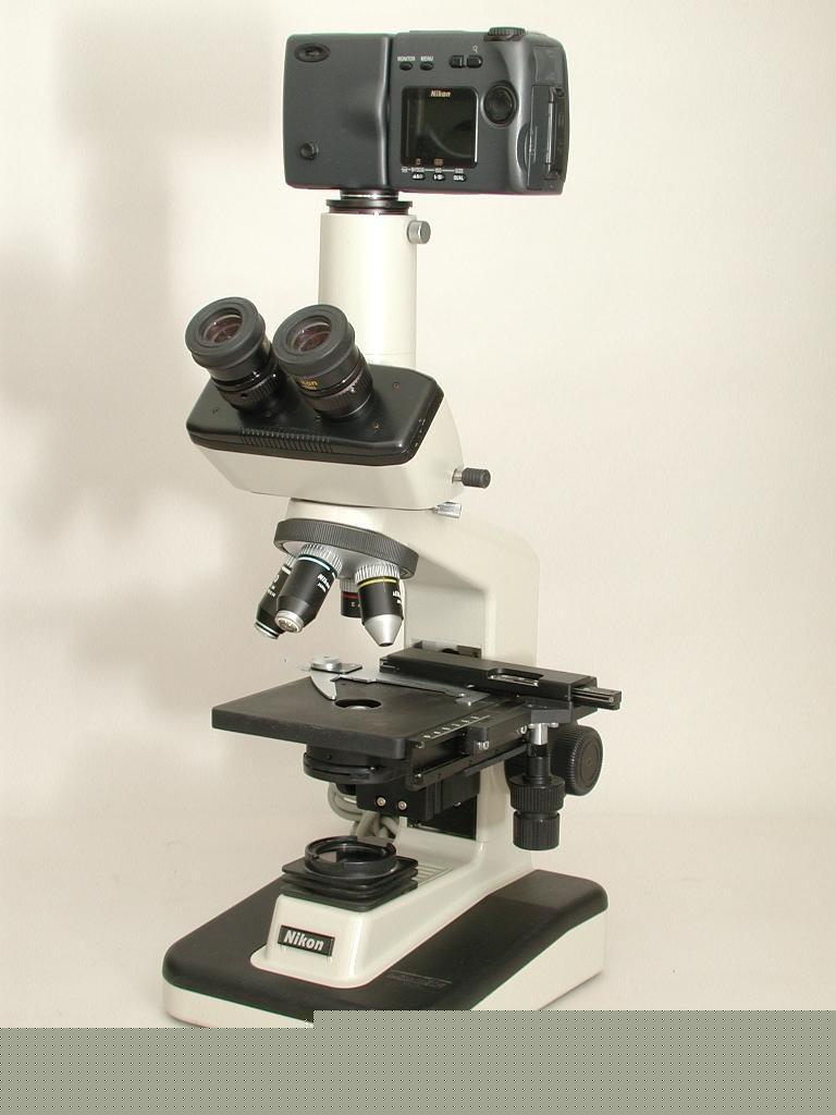 Nikon alphaphot ys-T2 microscope with camera options