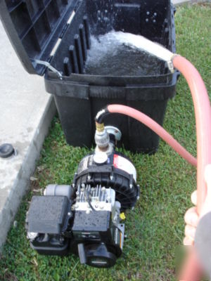 Pacer water pump SEB2PL E3C 3.5 hp briggs engine