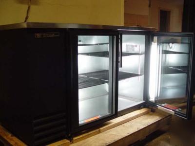 True tbb-2G refrigerated back bar cooler