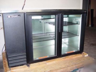 True tbb-2G refrigerated back bar cooler