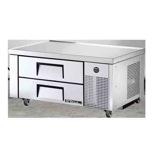 True trcb-48 refrigerated chef base, 2 drawers, 48 3/8