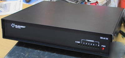 Black box db-8/25, 8 port data brodcast unit TL158A-R3 