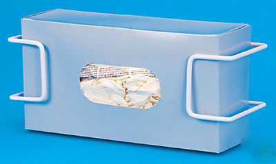 10 each wall mount wire surgical glove dispenser 