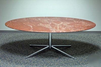 Florence knoll marble table desk ~ knoll studio