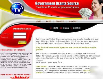 Government grant website for sale+adsense+100% profit