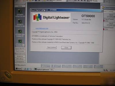 OTS9010 10GB/s jitter test system for OC192 testing
