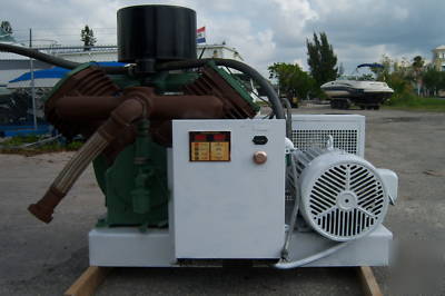 Gardner denver 30 hp air compressor & big receiver tank