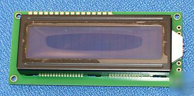 New 16 x 2 lcd module blue backlight SC162A 5V 5 X7 dot