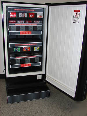 Antares drink & snack combo vending machine on location